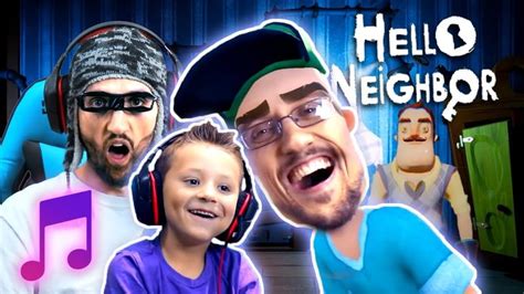 Hello Neighbor Song Feat Hobo Jim Fgteev Music Video In 2022