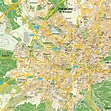 Map Freiburg im Breisgau, Baden-Württemberg, Germany. Maps and ...
