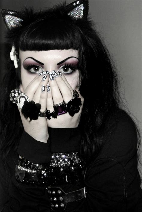 Pin En Goth Goth Goth Witch Steampunk Cabaret Alternative Makeup