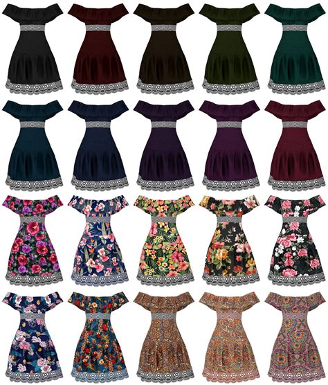 Sims 4 Cc Short Ruffle Dress