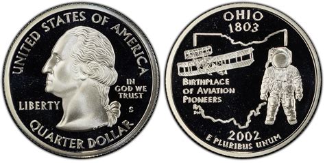 Images Of Washington 50 States Quarters 2002 S 25c Ohio Silver Dcam
