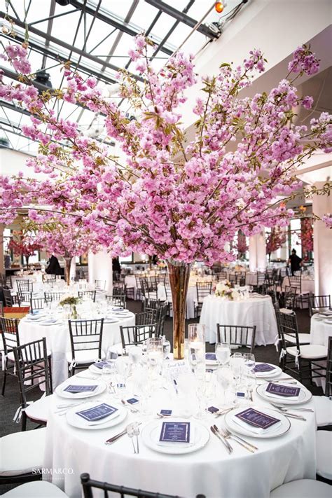 10 Stunning Wedding Flower Décor Ideas With Cherry Blossoms By Bride And Blossom Nycs Only