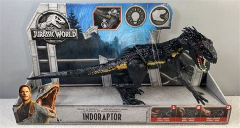 Jurassic World Fly53 Grab N Growl Indoraptor Dinosaur Action Figure
