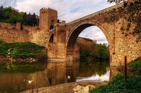 Hd Wallpaper Castilla La Mancha Toledo Spain Castile La Mancha Bridge