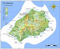 Mapas da Ilha de Santa Helena | Reino Unido - Enciclopédia Global™