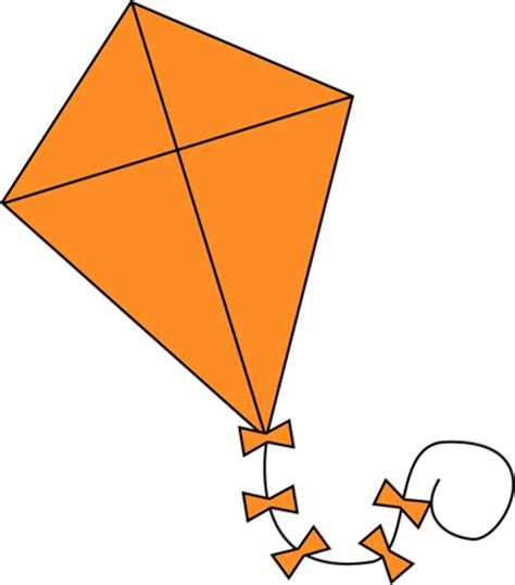 Download High Quality Kite Clipart Orange Transparent Png Images Art