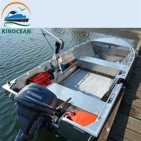Kinocean 14ft Aluminum Bass Fish Boat Brands China Fishing Boat And