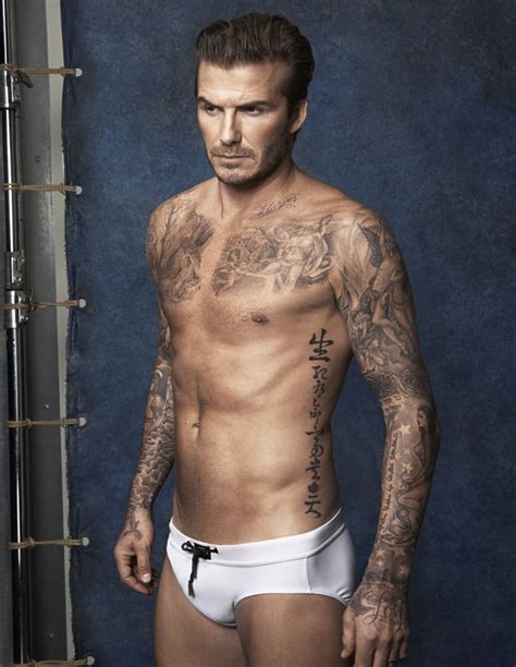 David Beckham Shirtless In Underwear For H M POPSUGAR Celebrity Australia