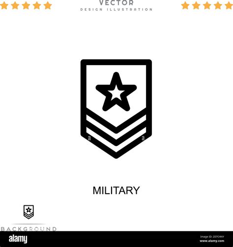 Military Icon Simple Element From Digital Disruption Collection Line