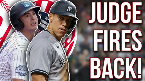 Aaron Judge Fires Back At Reporter Yankees Prospect Raking Injury