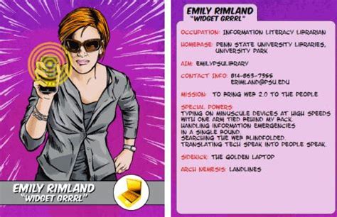 Maybe you would like to learn more about one of these? Penn State Librarians Create Their Own Superhero Trading Cards | Onward State