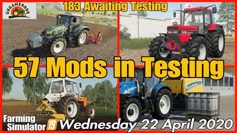 New Giants Mods In Testing And Modhub Update Farming Simulator 19 Youtube