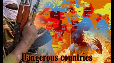 Top 10 Most Dangerous Countries In The World 2020 I Jimboy Videos Youtube