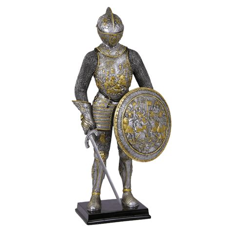 Medieval Parade Armor with Sword & Shield