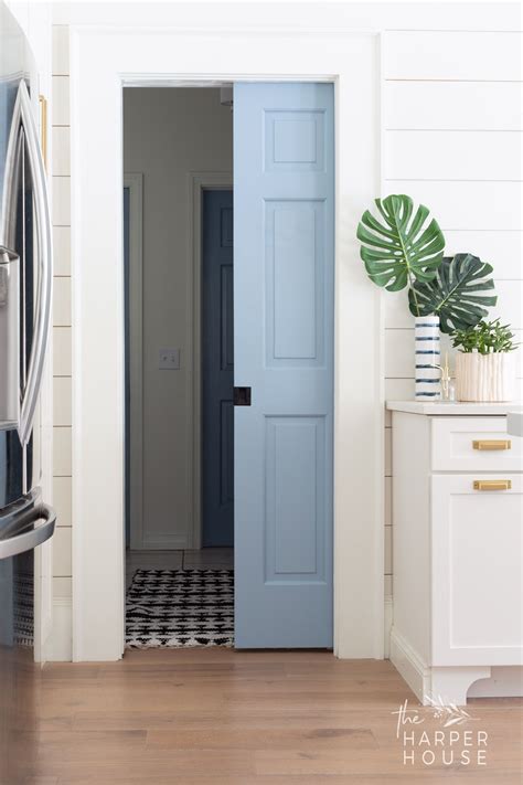 2021 will greet you with this muted color that will offer a variation of the same old gray youll see anywhere. Laundry Room Makeover: the reveal! | Interior door colors, Farmhouse interior doors, Painted ...