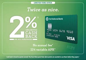 For many, cash back is king. FNBO BucksBack Visa Card - 2% Cash Back On All Purchases - Credit Card Watcher