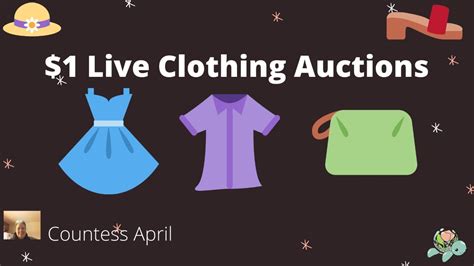1 Auction Clothing And More Youtube