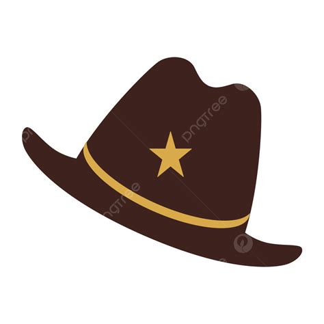 Cowboy Hat Vector Art Png Cowboy Hat Png Brown Dark Cowboy Hat