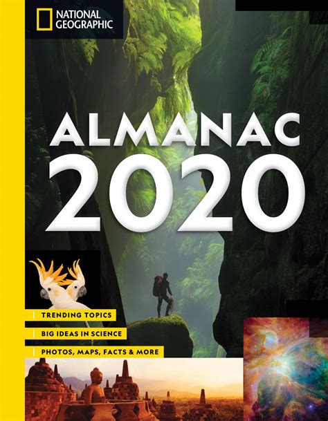 national geographic s almanac 2020 national geographic partners