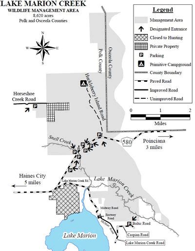 Lake Marion Creek Wma Brochure Map By Florida Fish And Wildlife