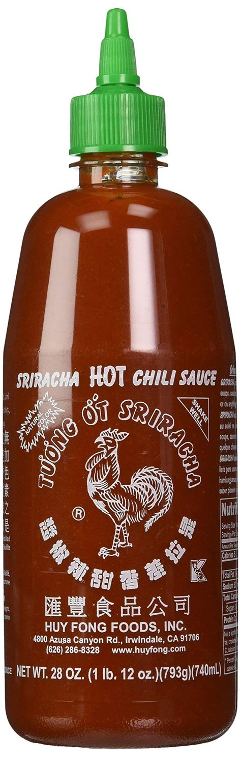 Buy Huy Fong Sriracha Chili Hot Sauce 28 Ounce Bottle Pack Of 2 Set Of 2 Online At