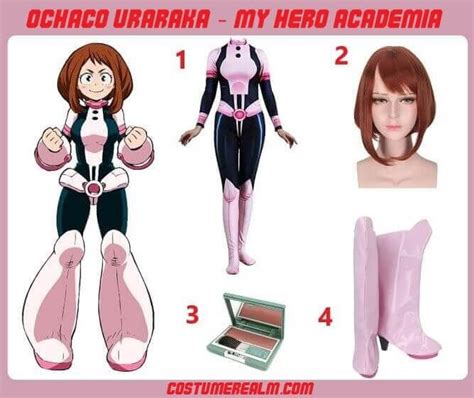Ochaco Uraraka Cosplay Hero Costume My Hero Academia Costume