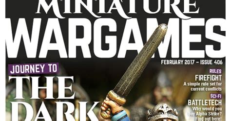 Wargaming Miscellany Miniature Wargames Issue 406