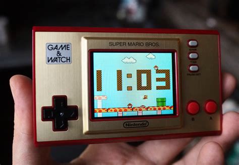 Nintendos Mario Game And Watch Is A Choice Gaming Stocking Stuffer