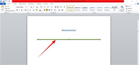 How To Insert A Line In Word Insert Images Shapes Line Arrows