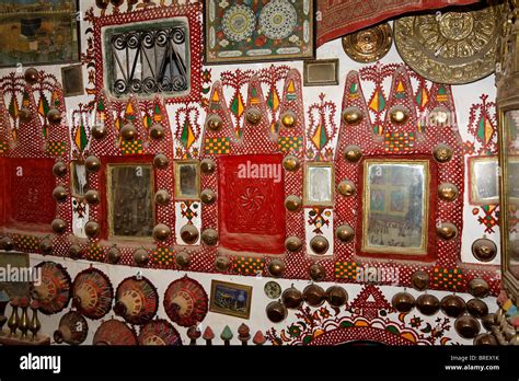 Interior Decoration Of A House In Ghadames Old Town Libya Stock Photo