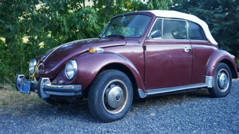 1978 Convertible Beetle Wolfsbury Champagne Edition For Sale