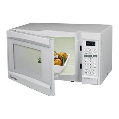 07 Cu Ft 700 Watt Countertop Microwave Oven White