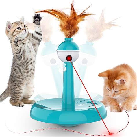 Cat Laser Toys 3 In 1 Tumbler Interactive Cat Toys Laser