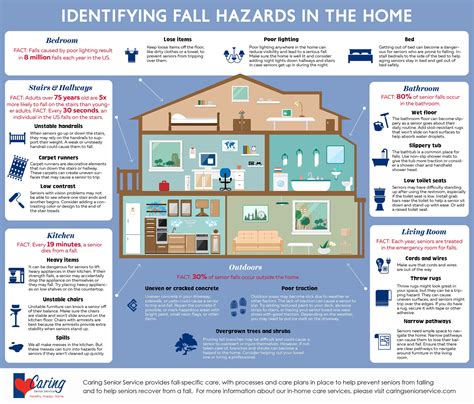 Infographic Fall Hazards In The Home