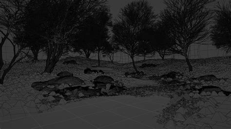 Forest Path Scene 3d Model Animated Cgtrader