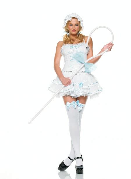 Sexy Adult Little Bo Peep Halloween Costumes Funtober