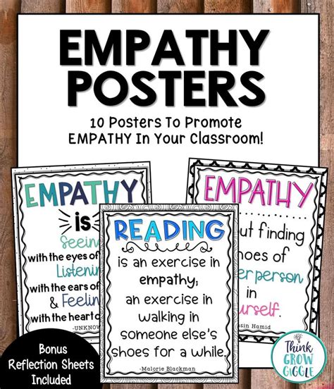 Empathy Posters Teaching Empathy Empathy Quotes Quotes For Students