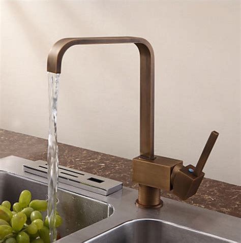 Avola brass spring kitchen faucet. Antique Inspired Solid Brass Kitchen Faucet - Antique ...