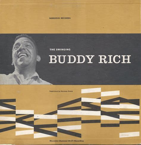 Contemporary Buddy Rich The Swinging Buddy Rich 1954