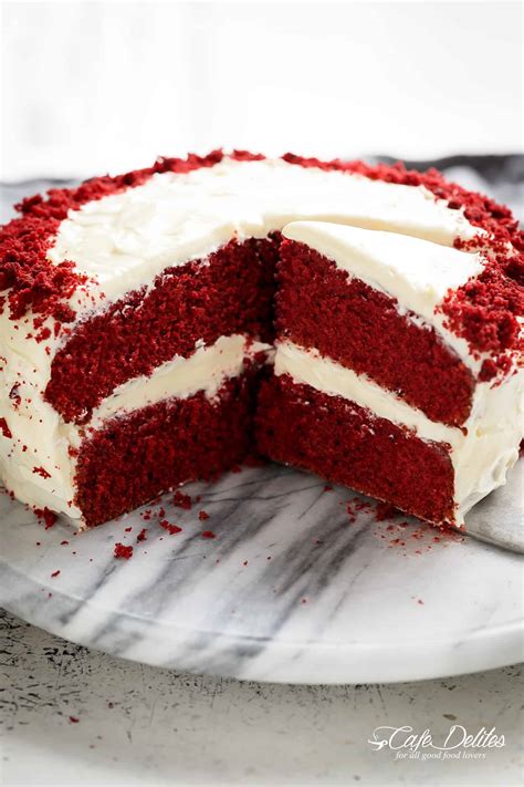 This red velvet cake recipe is basically an adaptation of my chocolate cake which i've been making for years. super moist red velvet cake recipe