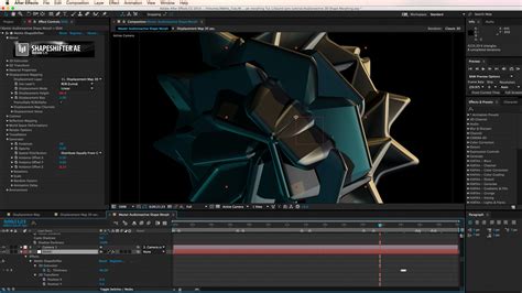 Tutorial Audioreactive 3d Shape Morphing In After Effects Mettle