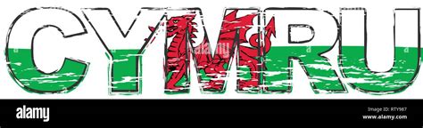 Wales Flag Illustration Stock Photos And Wales Flag Illustration Stock