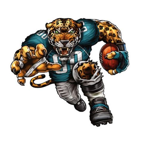 Jacksonville Jaguars Jaguars Football Nfl Football Art Mascot