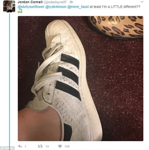 Twitter Users Spot Everyone Wearing The Adidas Superstar Daily Mail