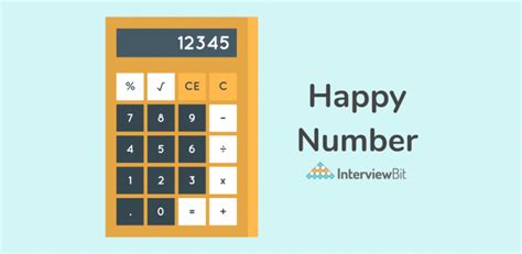 Happy Number Interviewbit