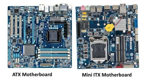 Atx Mini Itx Motherboards Differences