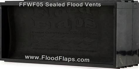 Ffwf05 Sealed Flood Vents Specifications Flood Flaps Flood Vents