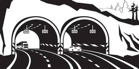 Best Car Tunnel Illustrations Royalty Free Vector Graphics And Clip Art