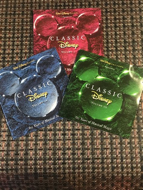 Classic Disney Volumes I 2 And 3 60 Years Of Musical Magic Cd 1996