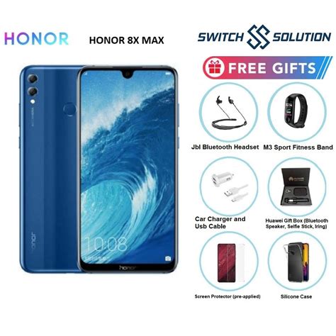 This item huawei honor 8x (64gb + 4gb ram) 6.5 hd 4g lte gsm factory unlocked would you like to tell us about a lower price? Honor 8X MAX (4GB + 128GB) 1 Year Honor Malaysia Warranty ...